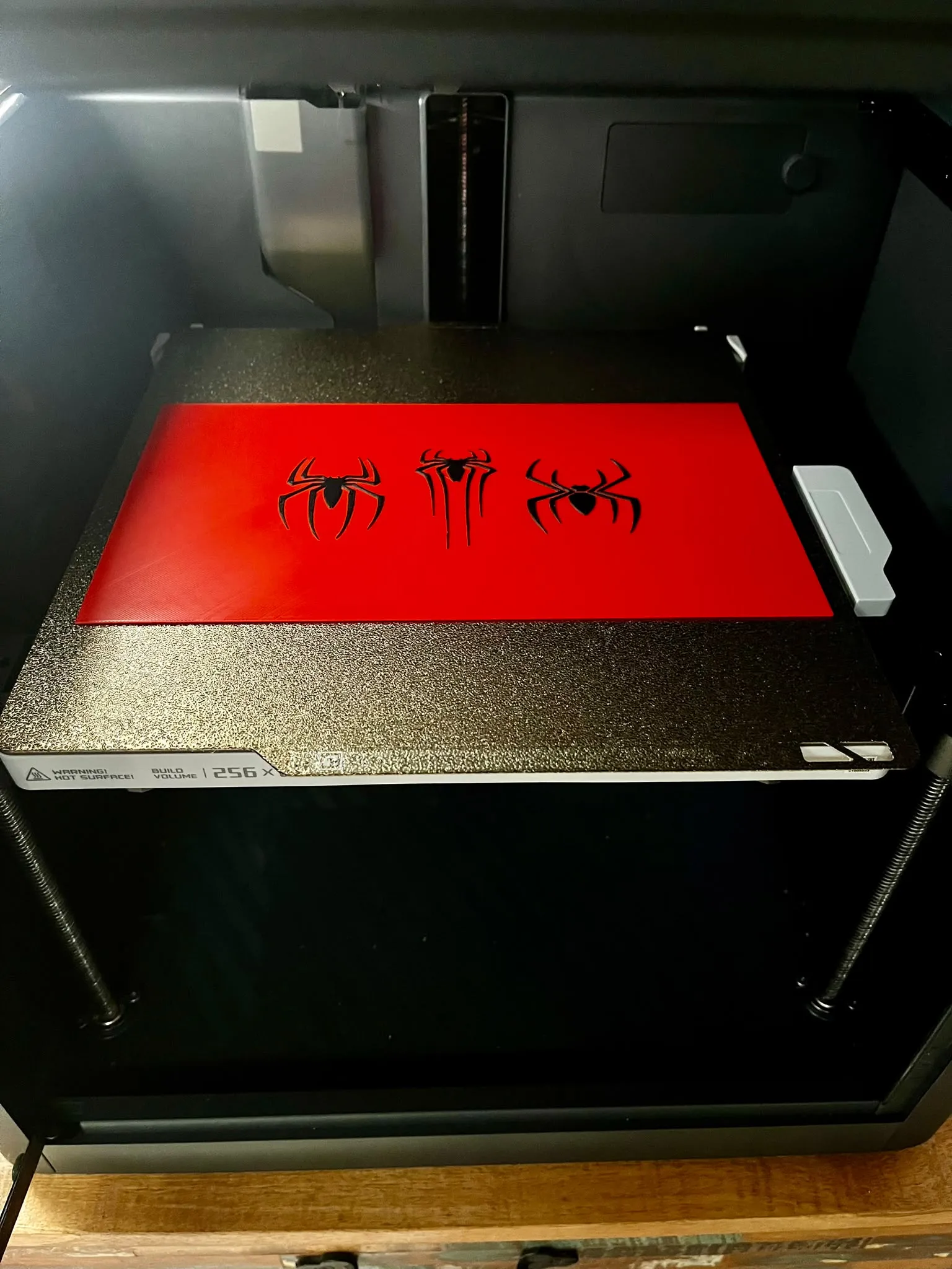 All 3 Spider-Man Logo's Hueforge
