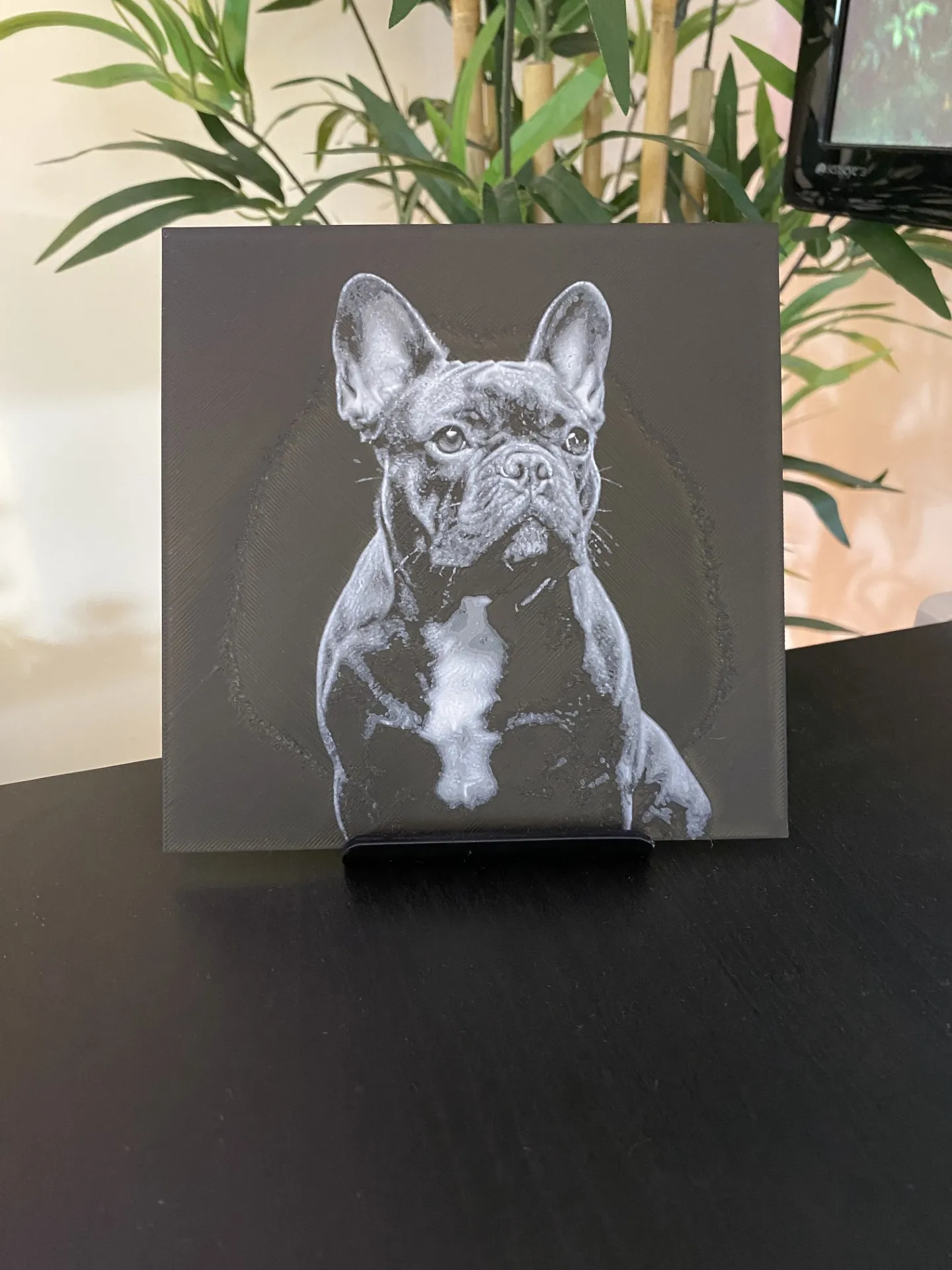 French Bulldog Hueforge