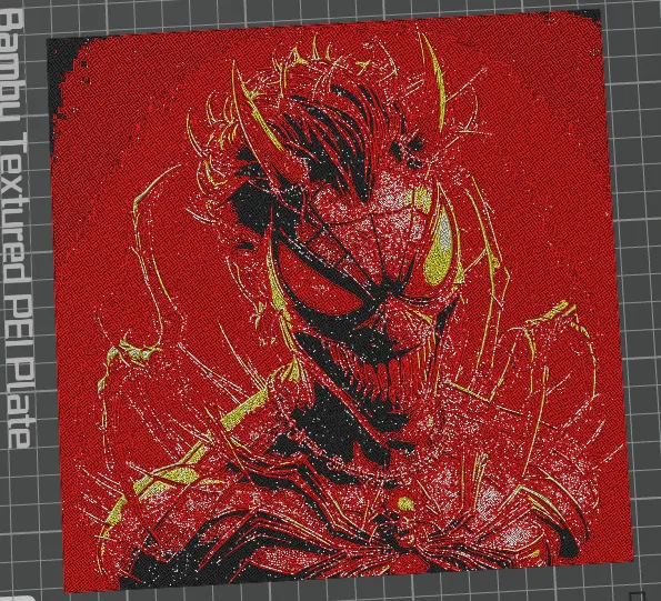 Spiderman hueforge