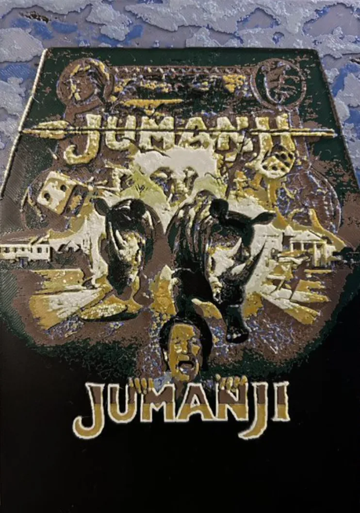 Hueforge Movie Poster - Jumanji -