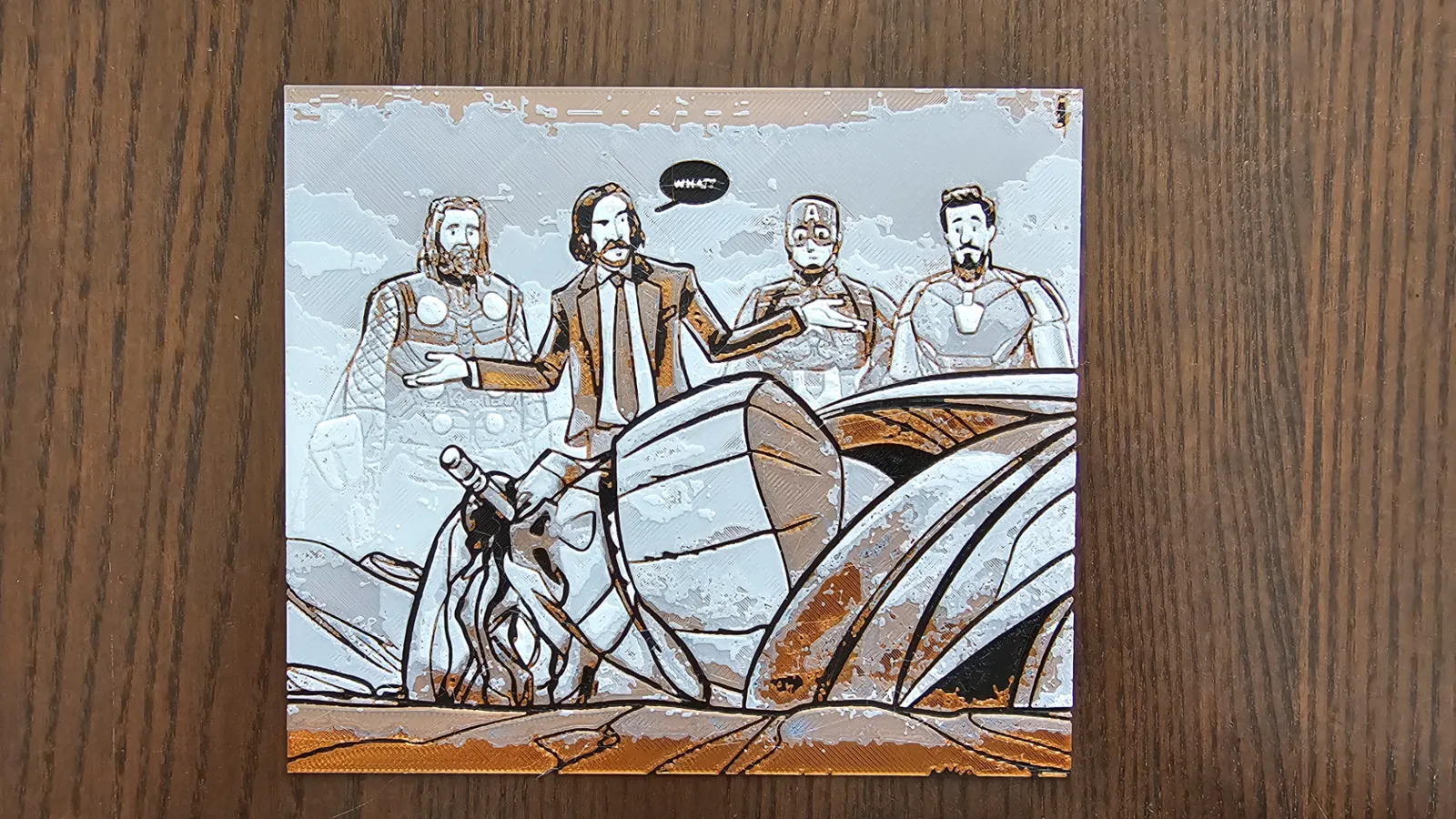 John Wick Thanos Avengers "What?"