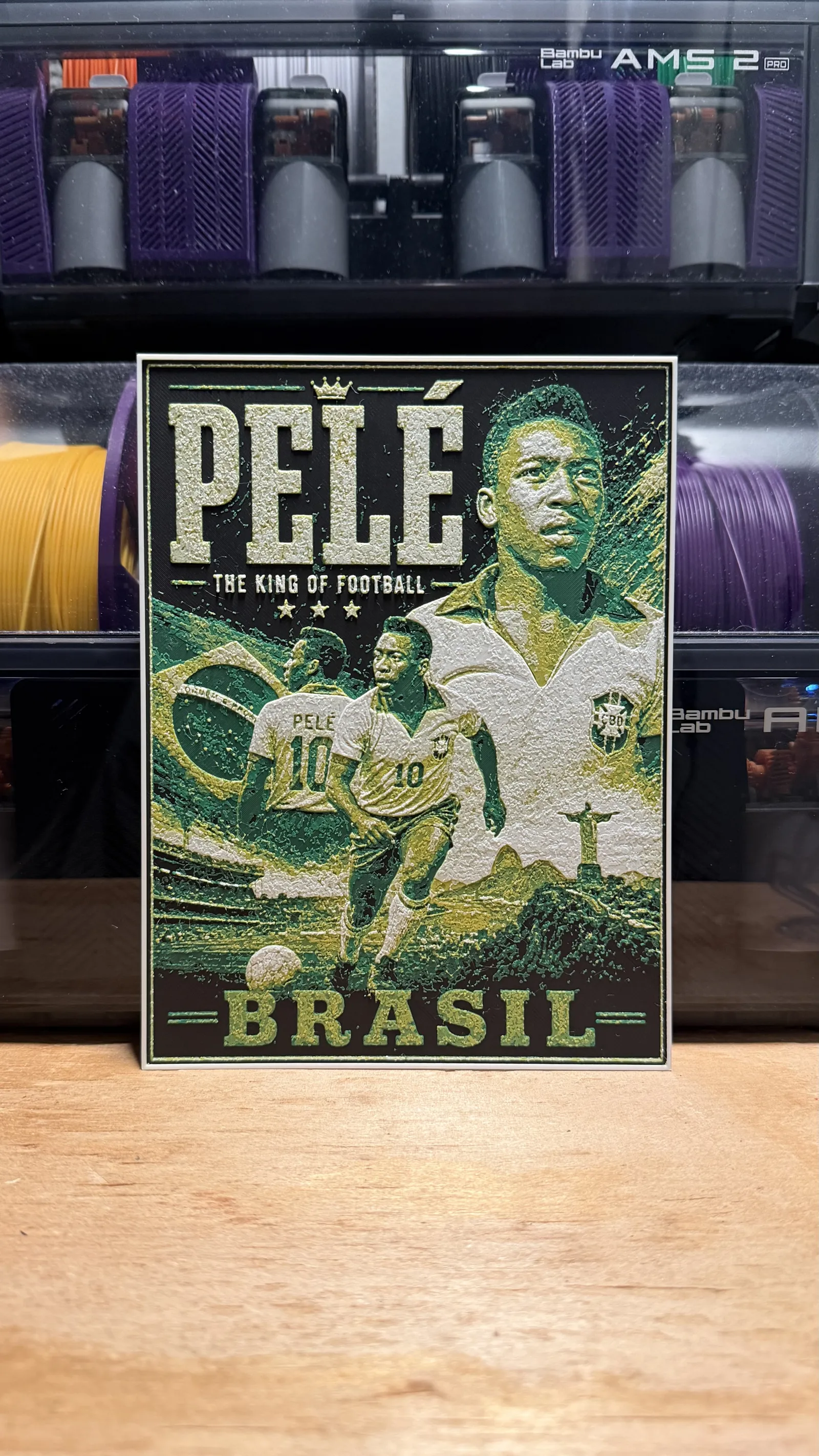 Pelé Poster HueForge
