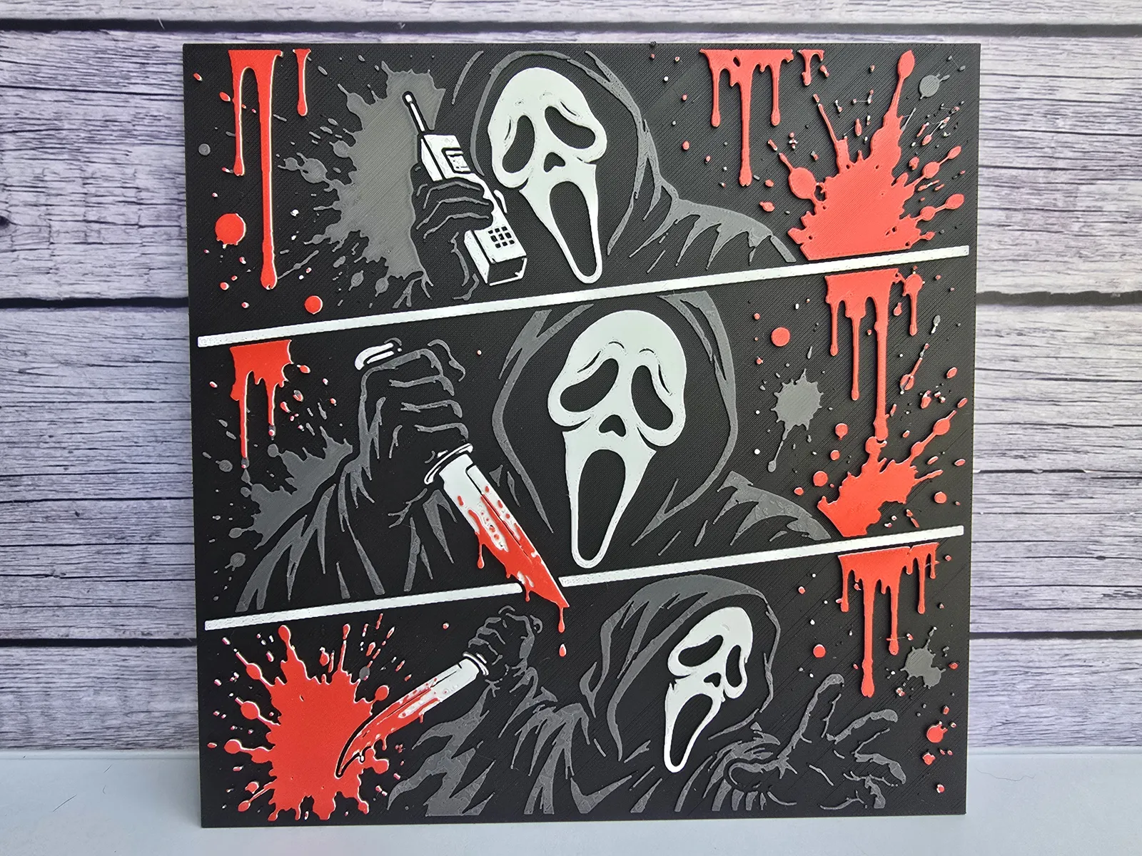Ghostface Trio - Horror HueForge