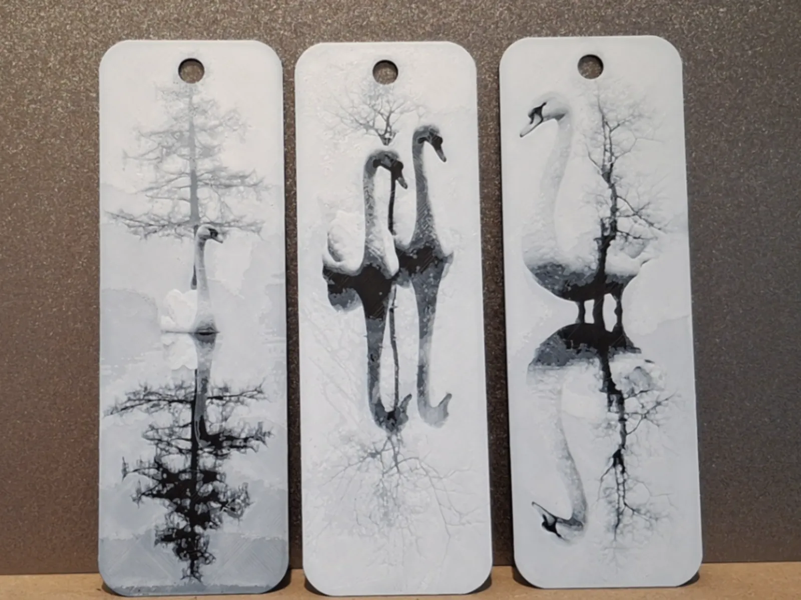 set of 3 Swanlake Bookmarks