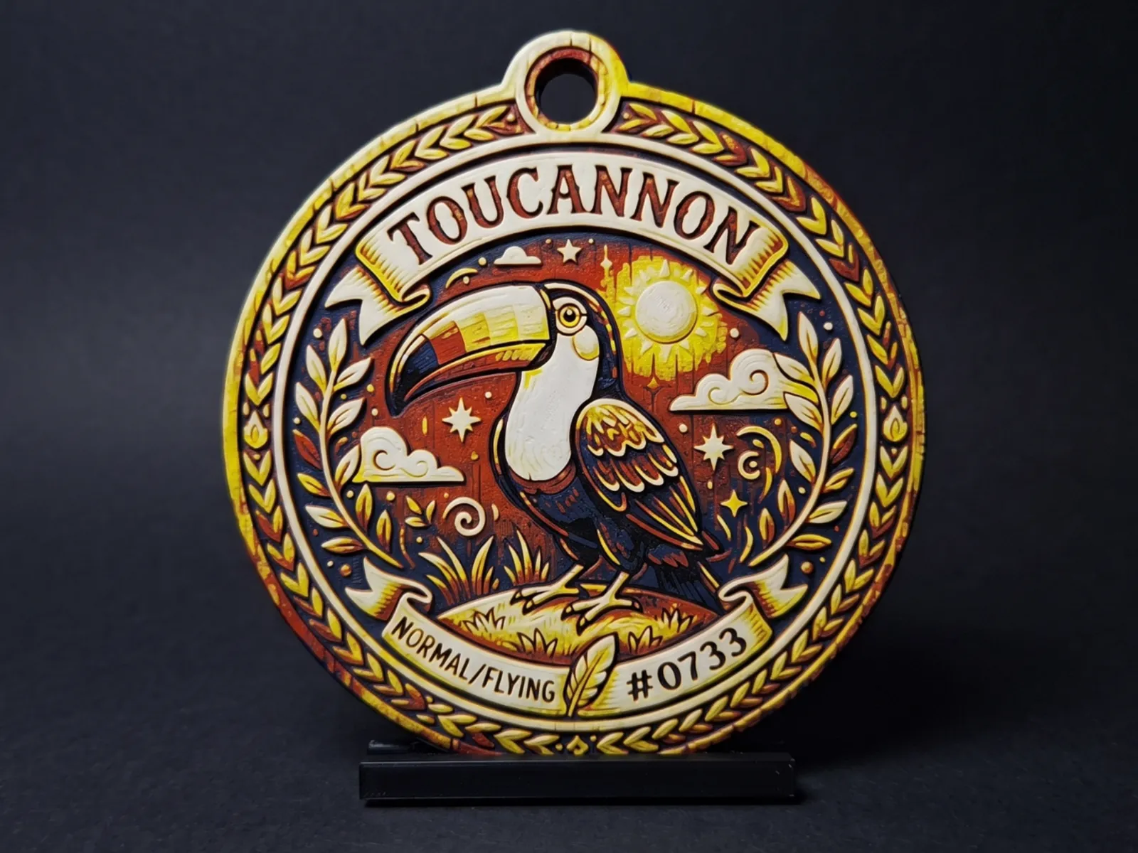 Toucannon #0733 - Pokemon Ornament