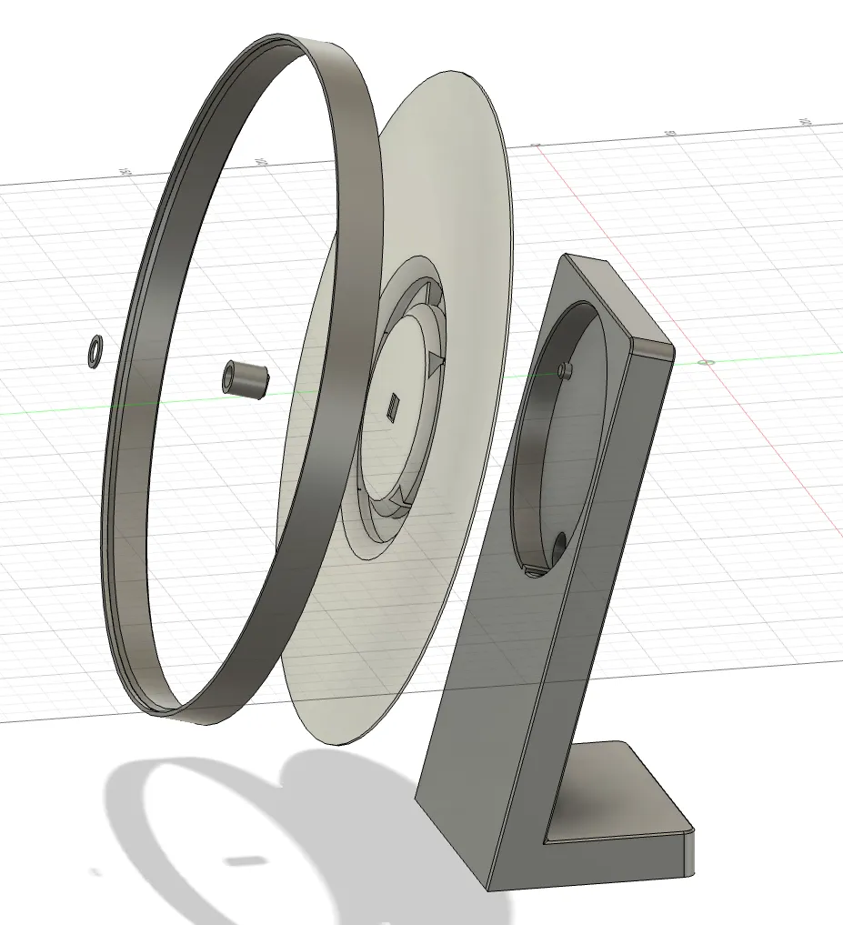 Wallmount + Stand for LED-Translucent Clockfaces