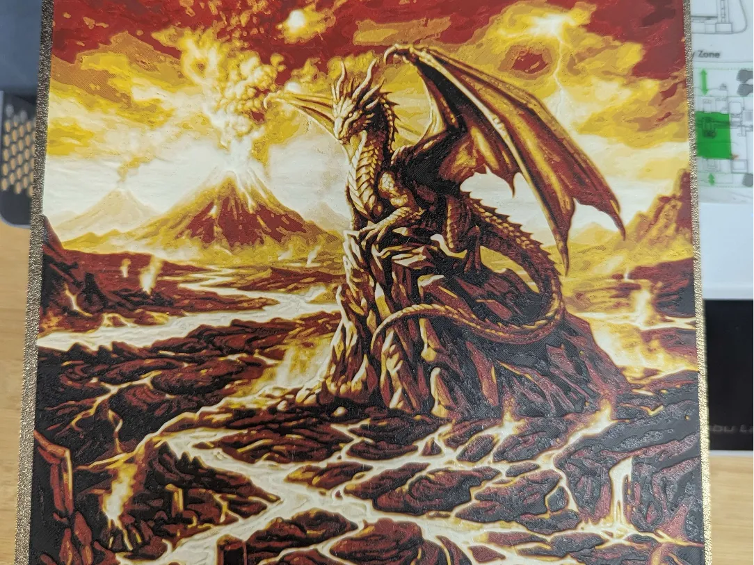 hueforge dragon feu 1