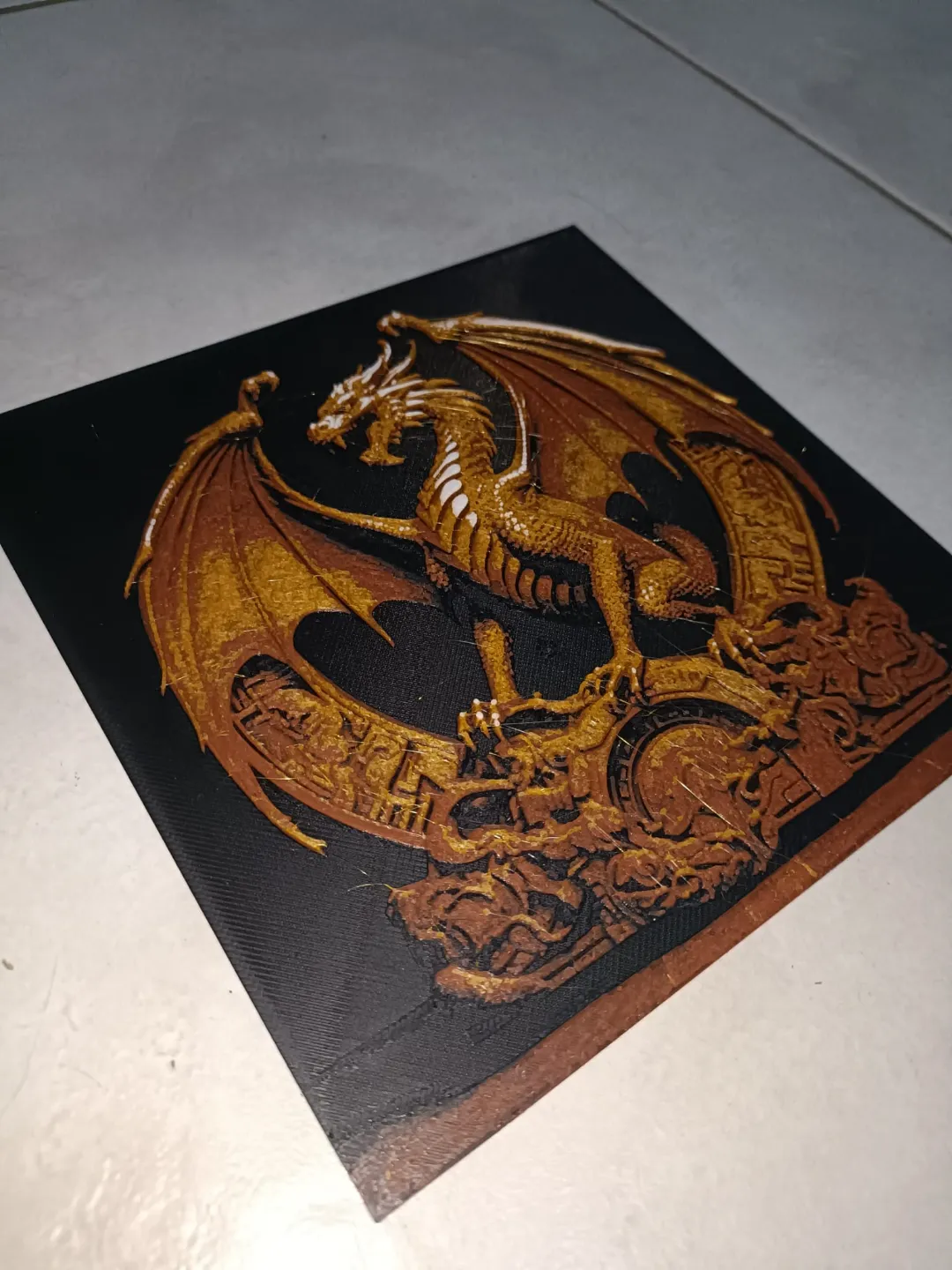 Gold Dragon - Hueforge