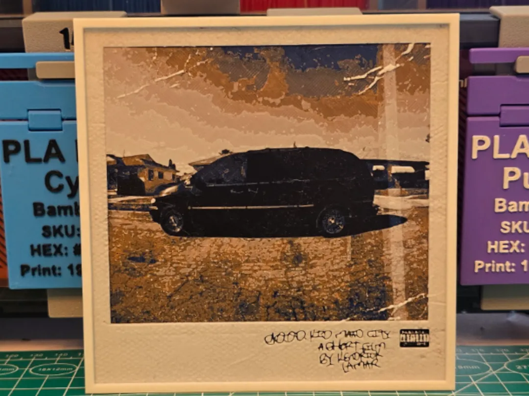 Kendrick Lamar "good kid, m.A.A.d city" Album Art