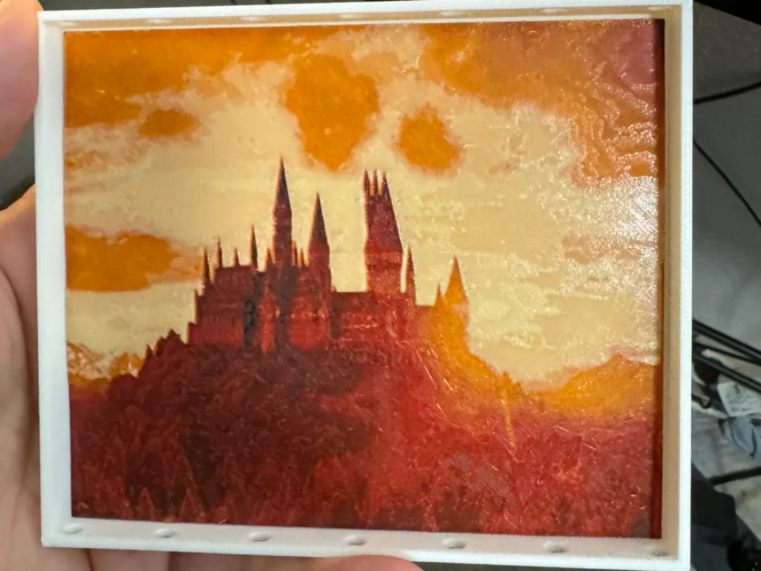 HUEforge Background for Hogwarts express Book Nook