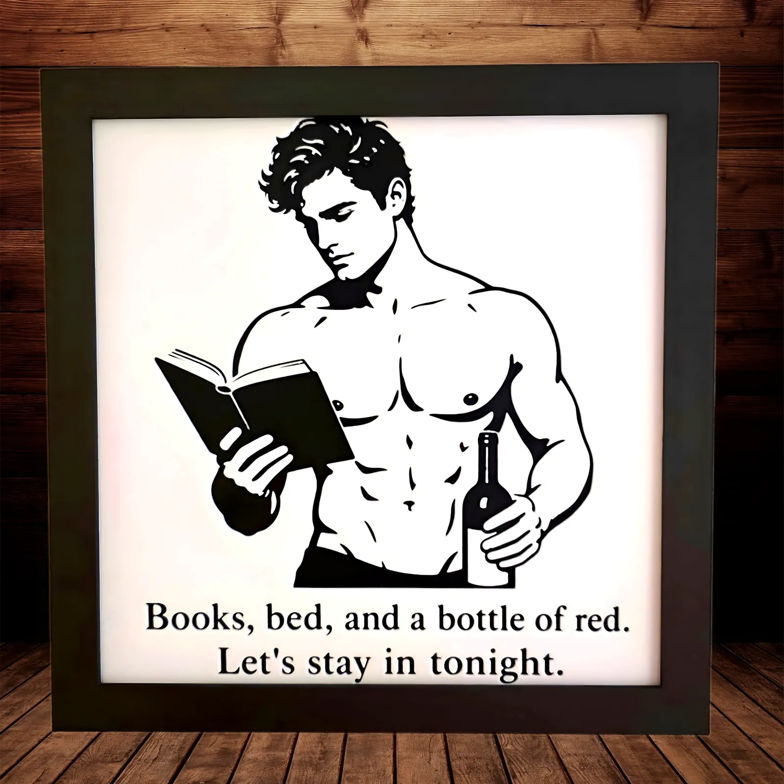 Momcore Series - Books, Bed and a Bottle of Red 2C