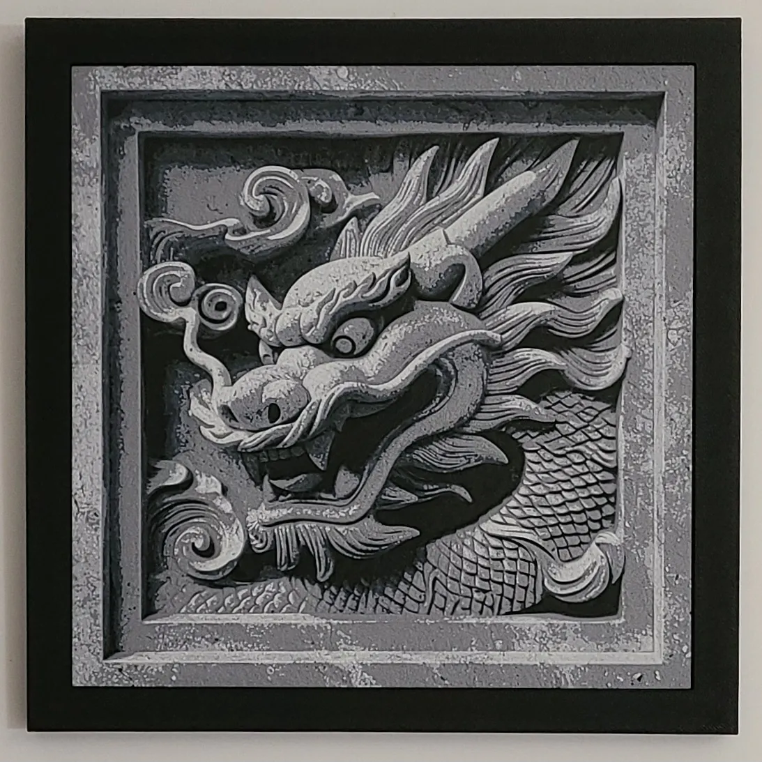 Stone Dragon - Hueforge Filament Painting