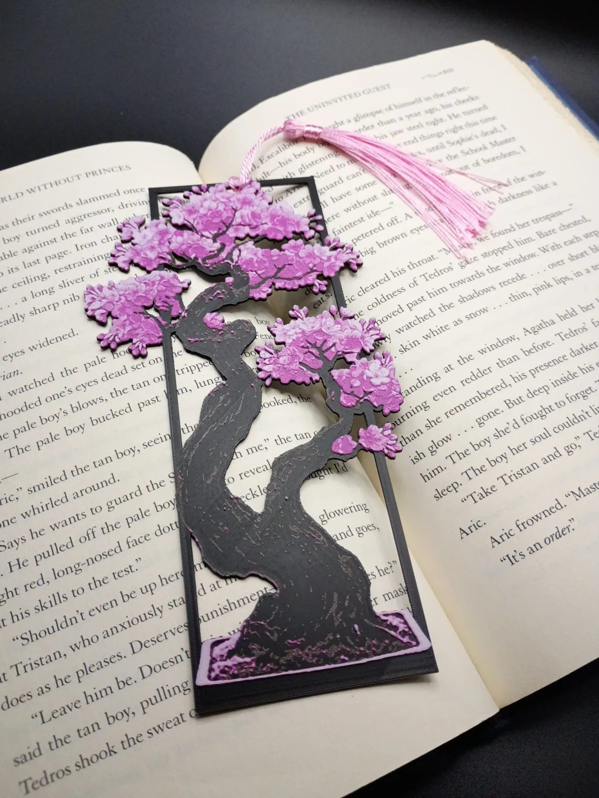 Sakura Bookmark Framed