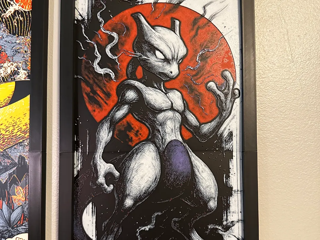 Mewtwo 2-piece Hueforge