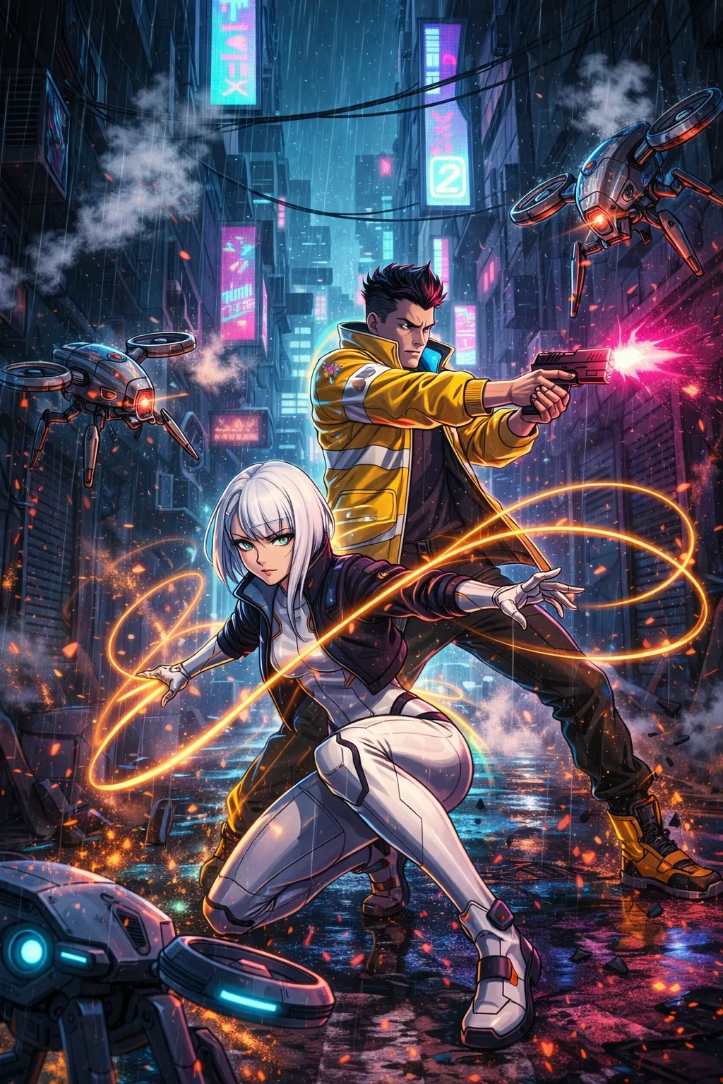 CyberPunk Hueforge
