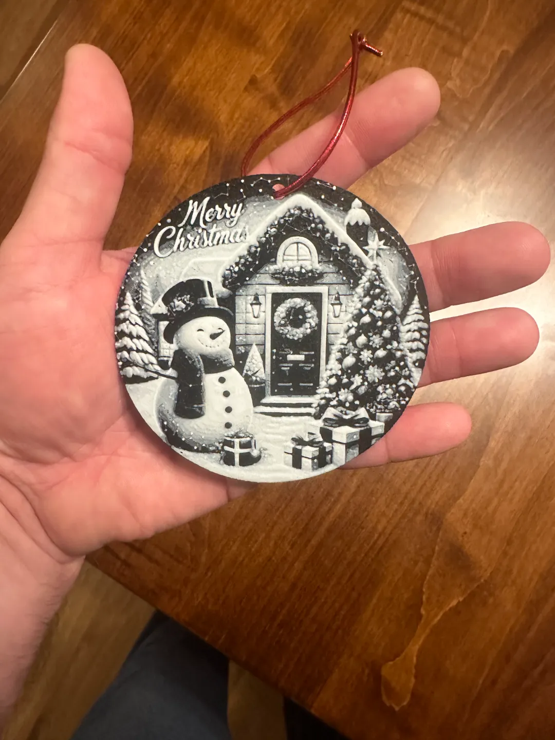 1.5 Hour per Cute Christmas Snowman Ornaments