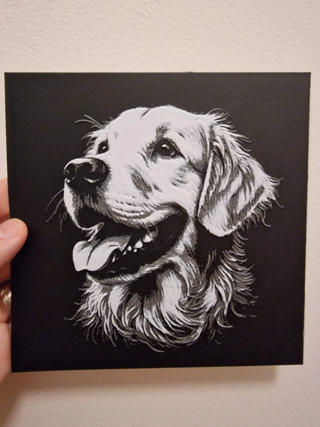 Golden Retriever hueforge