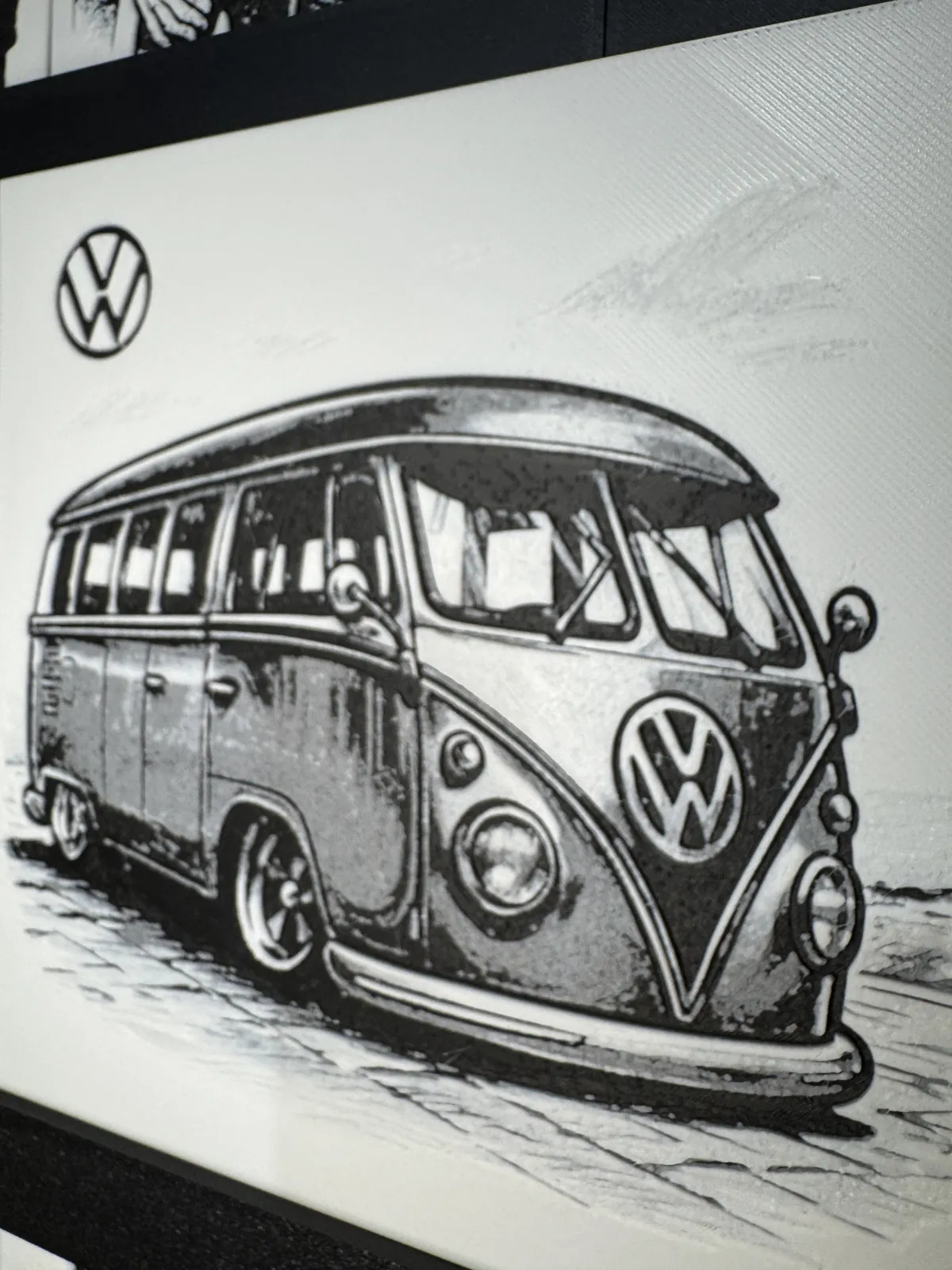Hue Forge Karikatur VW Bulli T1