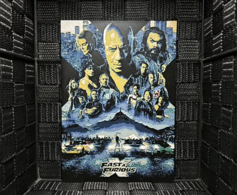 Hueforge Movie Poster - Fast X -