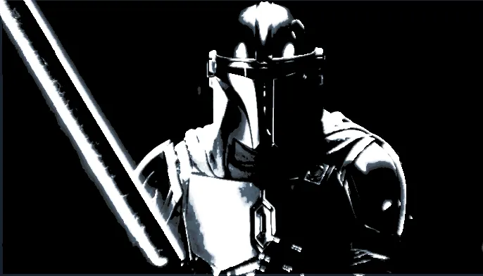 Hueforge - Mandalorian (Dark Saber)