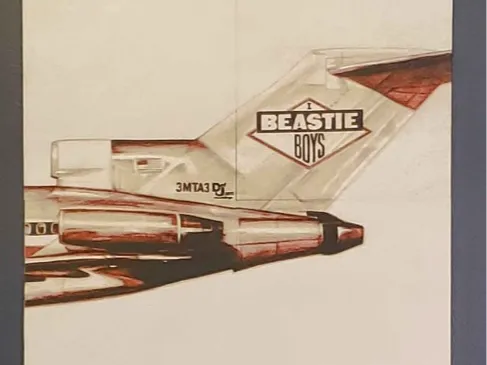 Beastie Boys Cover Art - Hue Forge 16x 16 4 piece