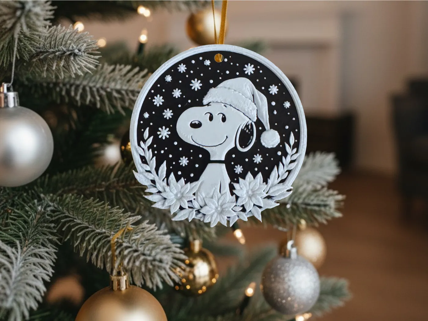 Christmas Snoopy Decoration