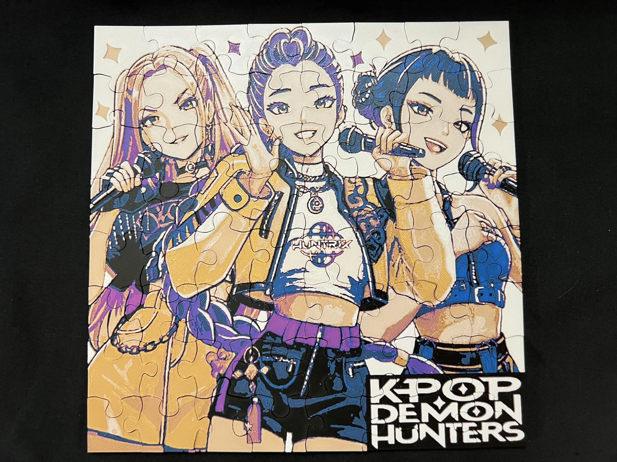 KPOP Demon Hunters Puzzle