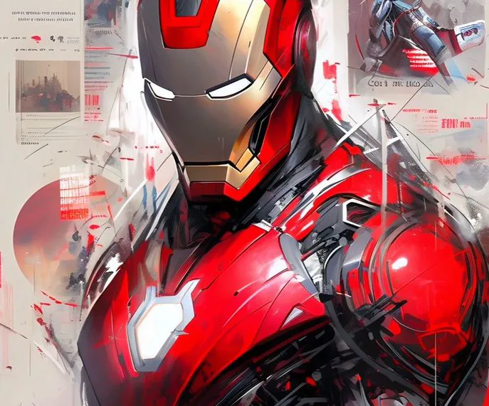 Ironman Portrait Hueforge