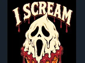 I Scream Ghostface Hueforge