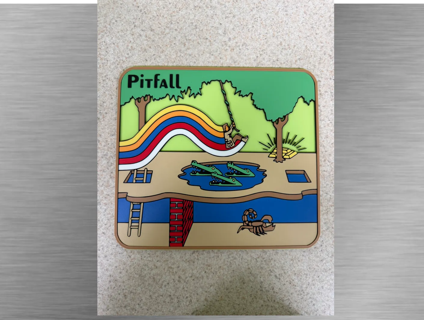 Retro game-Pitfall Box Art
