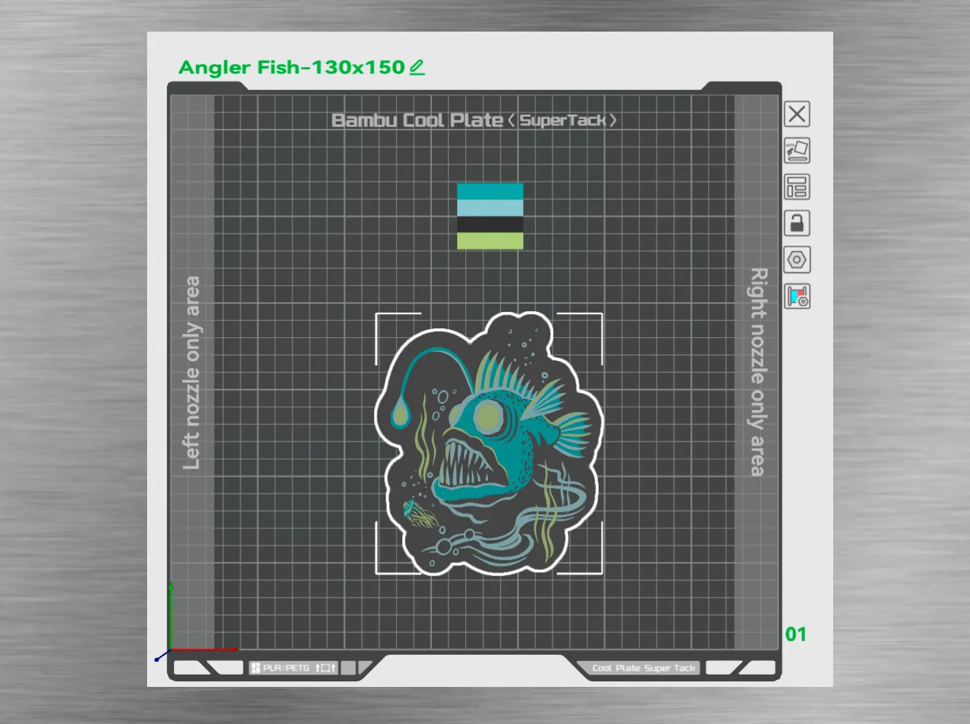 Angler Fish- Tiki Art- Cutout