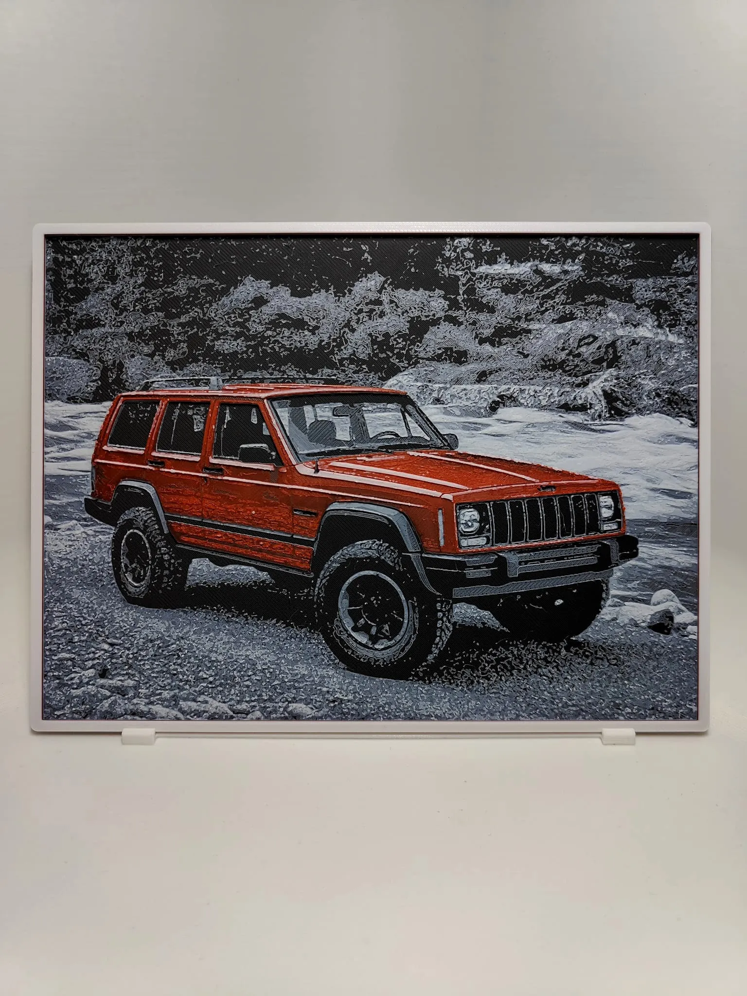 Jeep Cherokee XJ - Hueforge