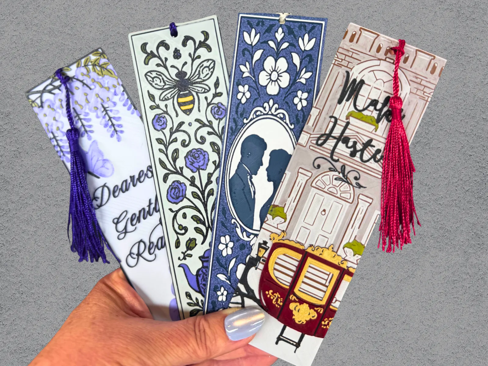 Bridgerton Make Haste Bookmark