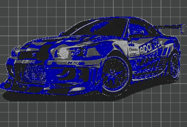 Nissan Skyline R Fast and Furios Hueforge
