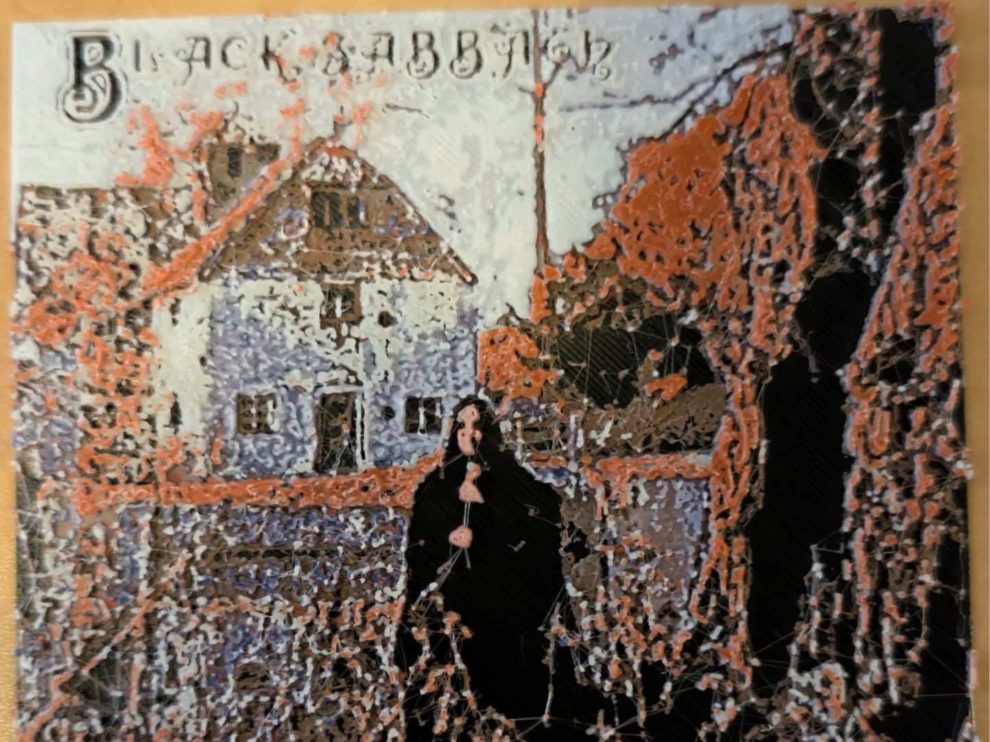 Black Sabbath - Black Sabbath - Album Art HueForge