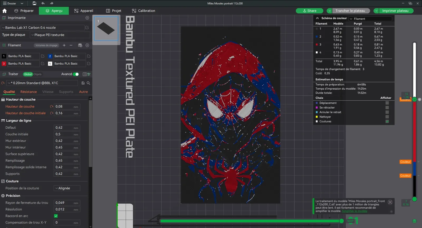 Miles Morales (HueForge)