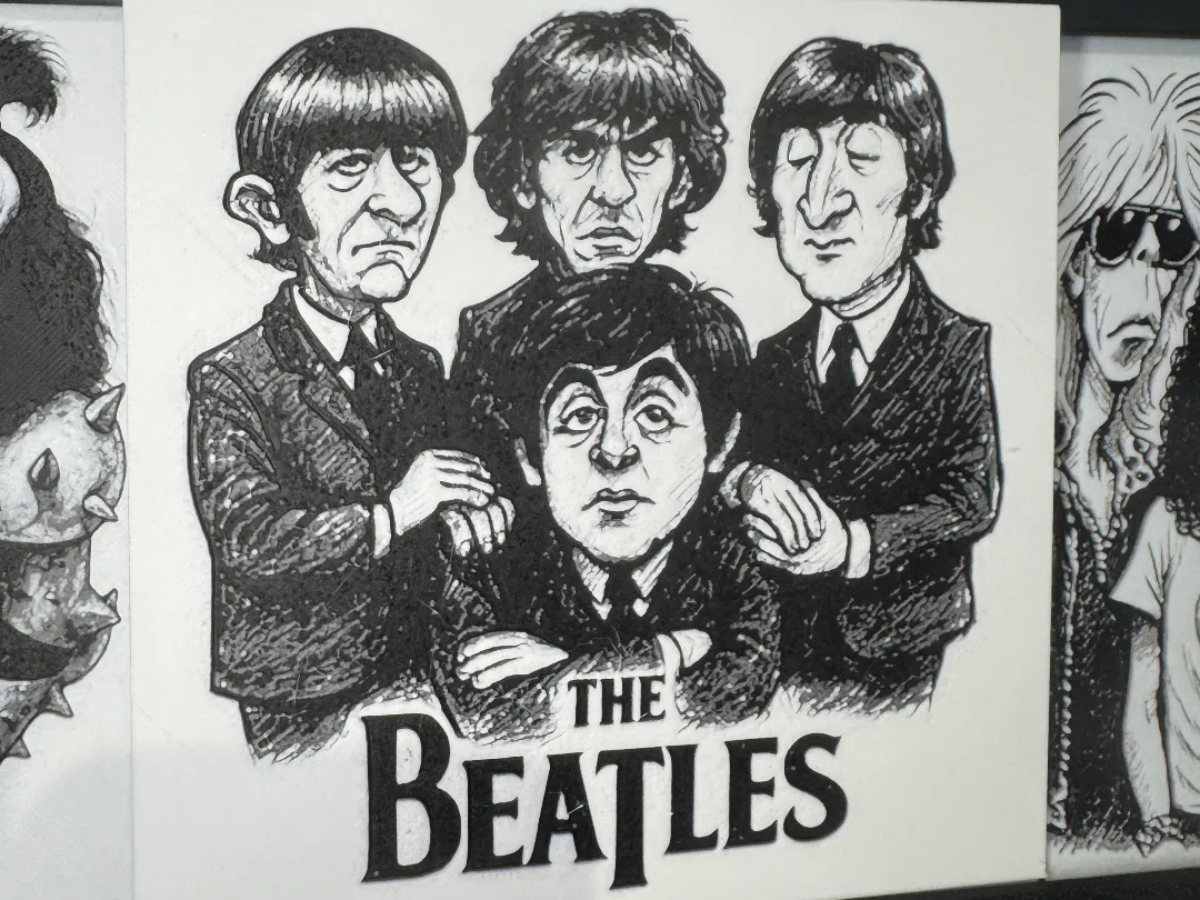 Hue Forge Karikatur The Beatles