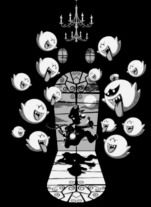Luigi Mansion / Wall Art / 2d art / Nintendo HueForge
