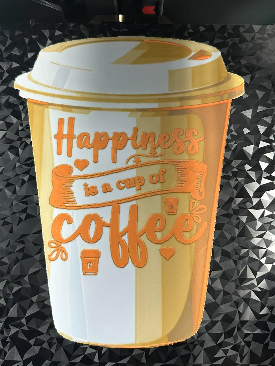 Hue Forge - Happiness is a cup of Coffee