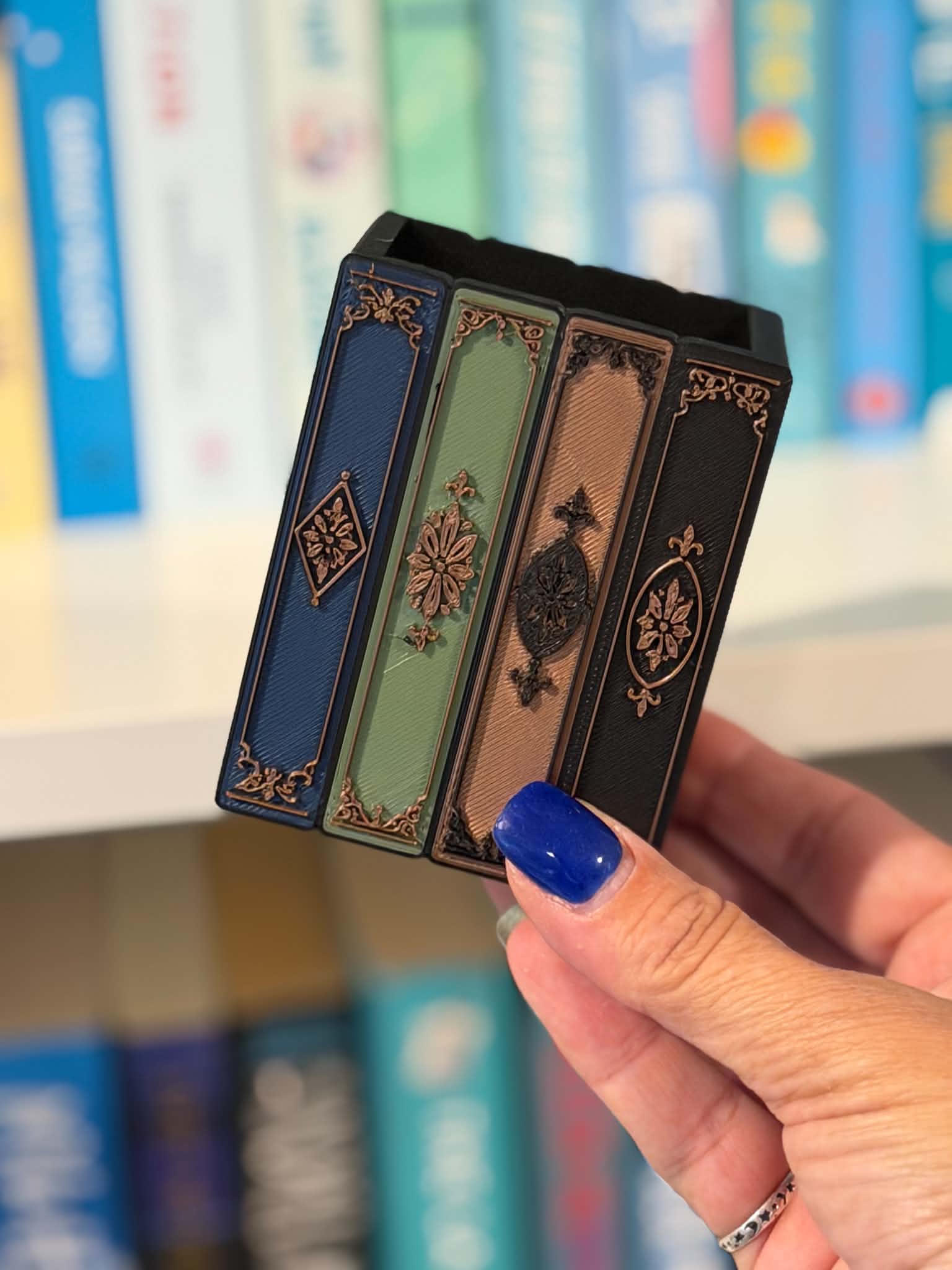 Antique Books Bookmark Holder | Library Bookcase