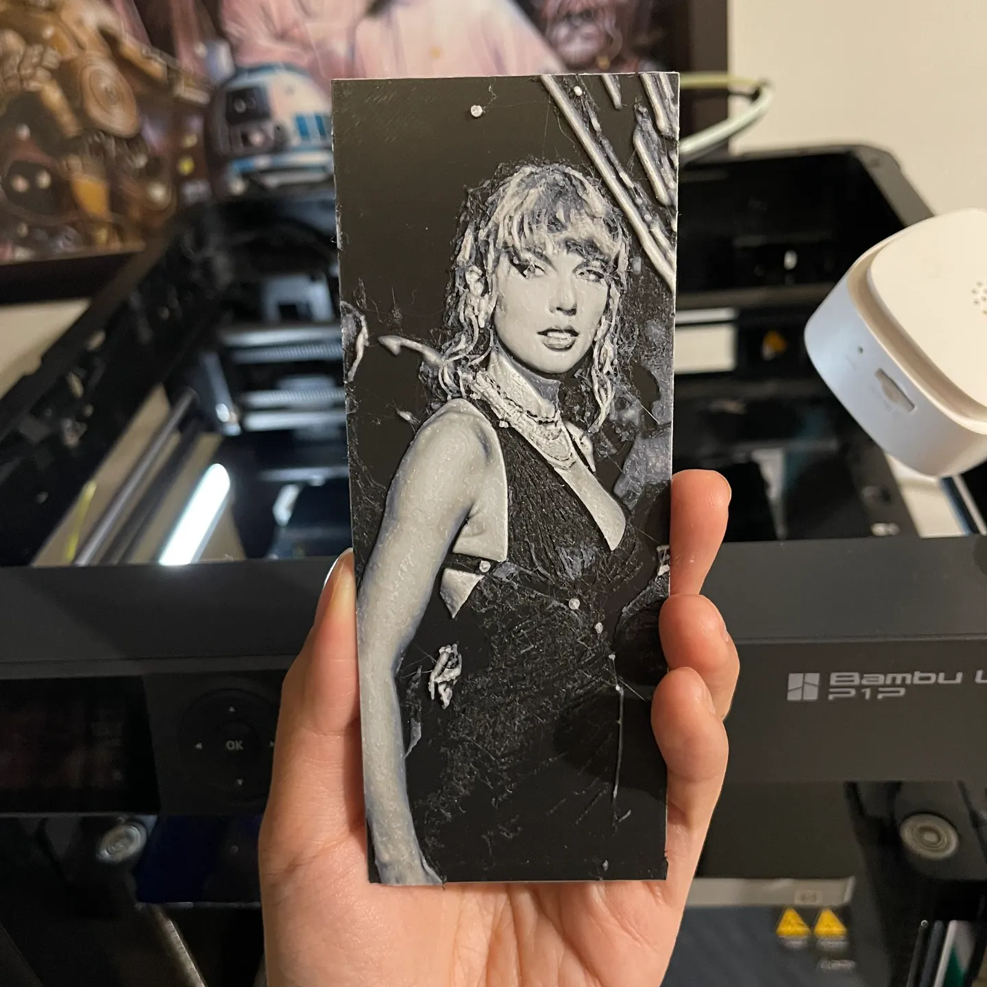 Taylor Swift Bookmark - Hueforge Print