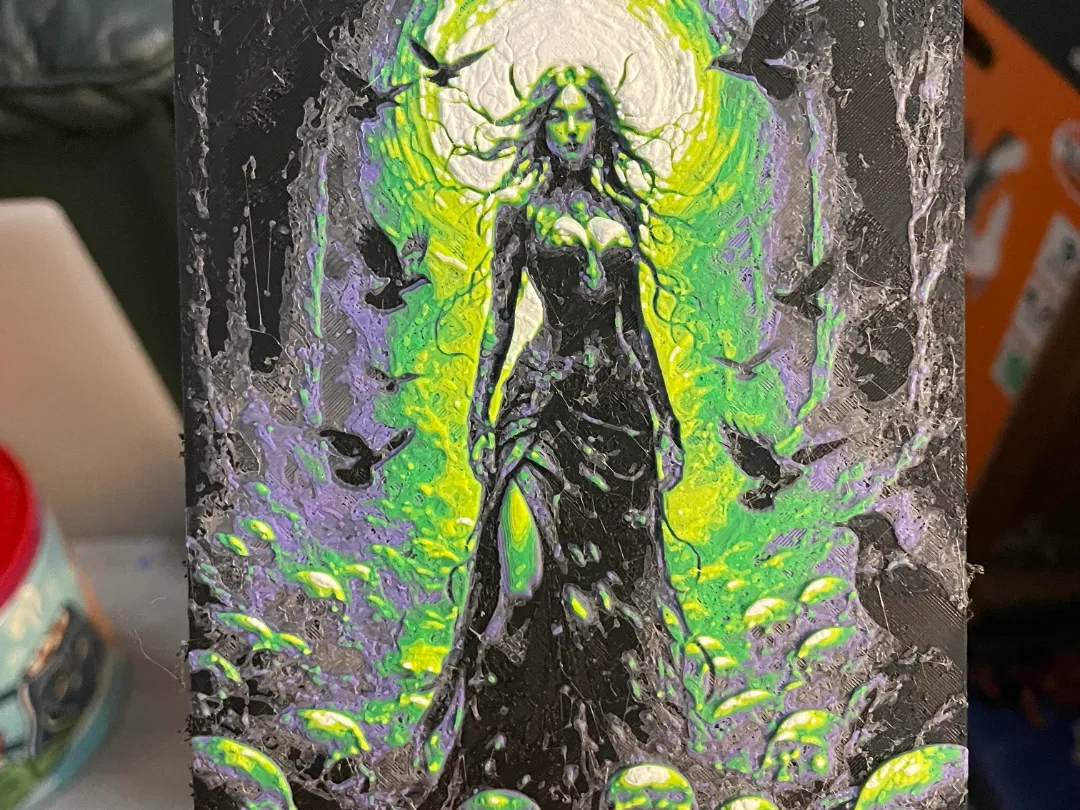 Medusa with Skulls Hueforge