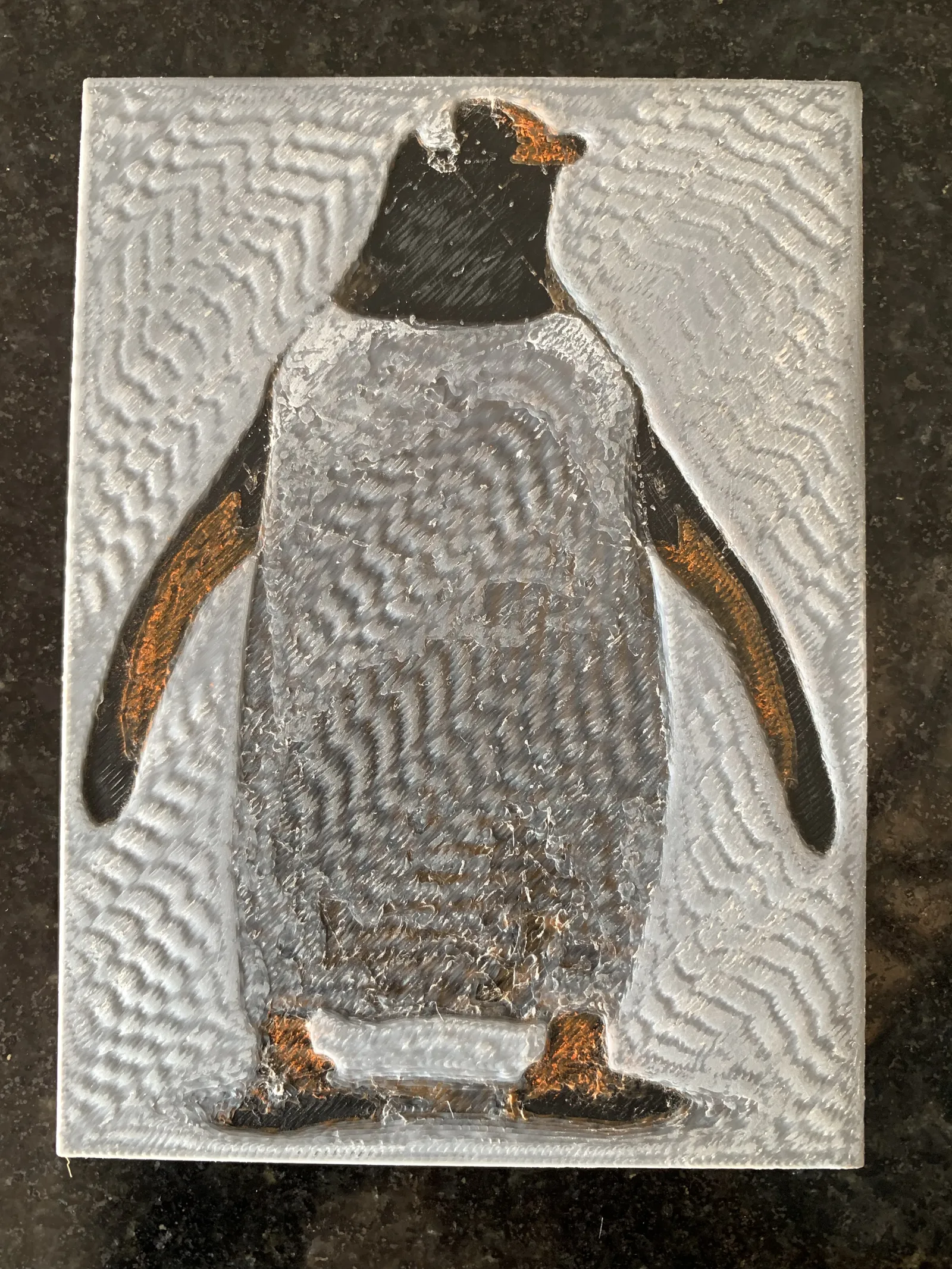 Penguin picture (MakerWorld-Chroma Canvas)