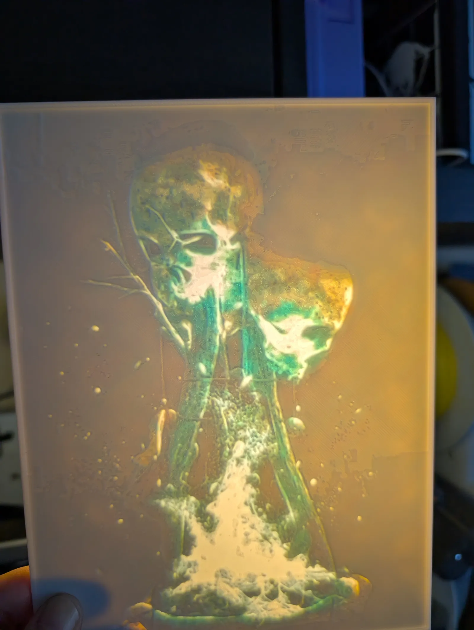Lithophane Lightbox - Dead by Daylight Boon Totem