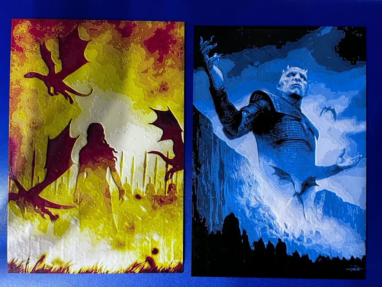 A Song of Ice and Fire Hueforge (fuego y Hielo)