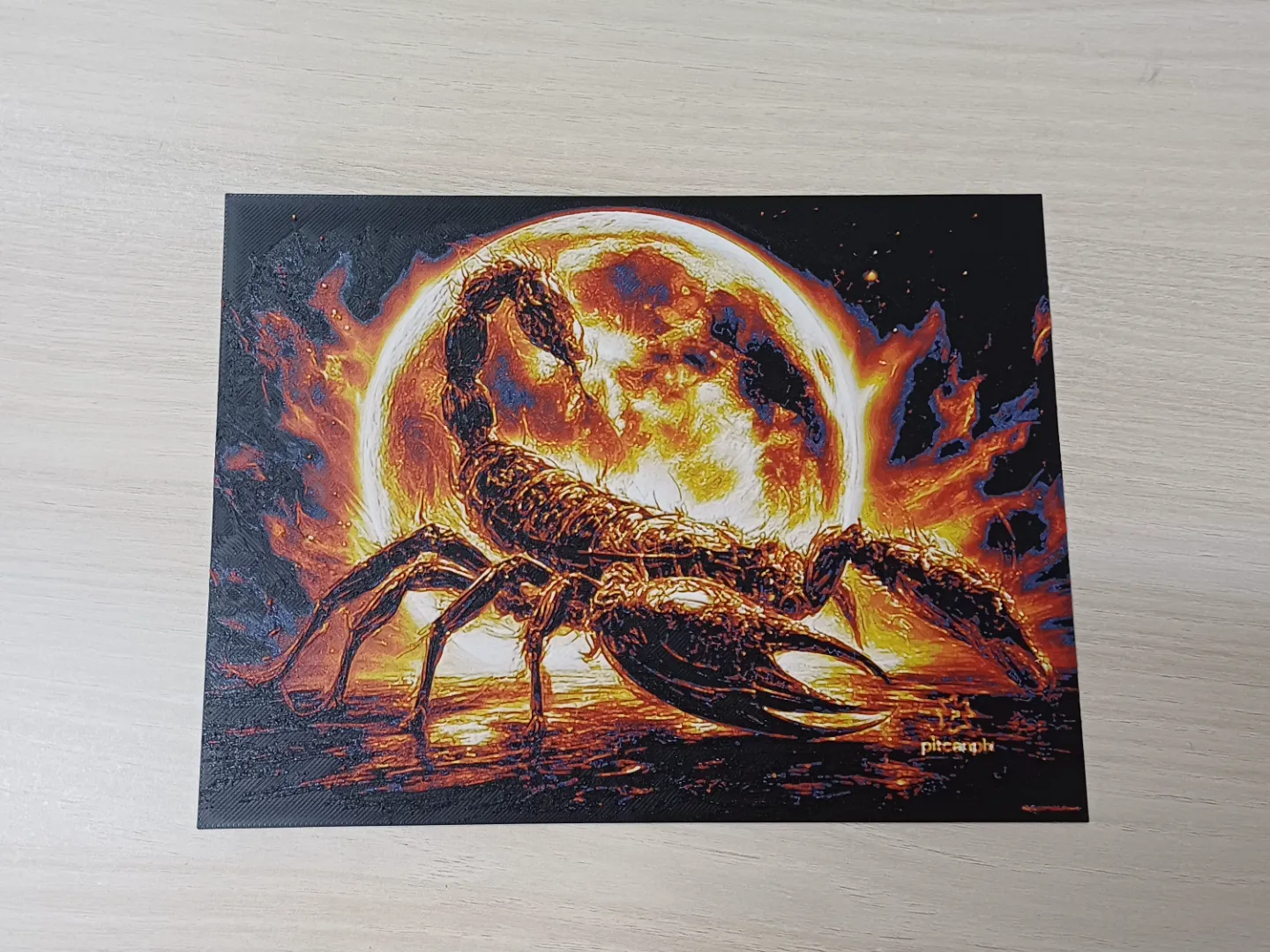 scorpion hueforge