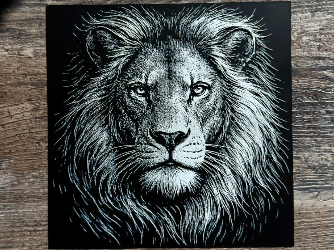 Lion HueForge Wildlife Series