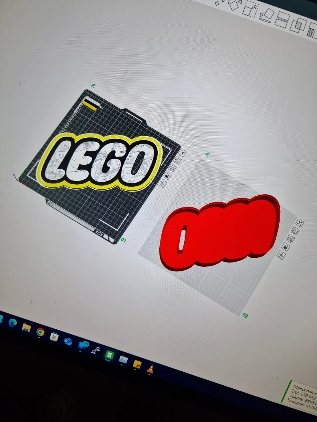 IEGO Movie Lithophane Lightbox