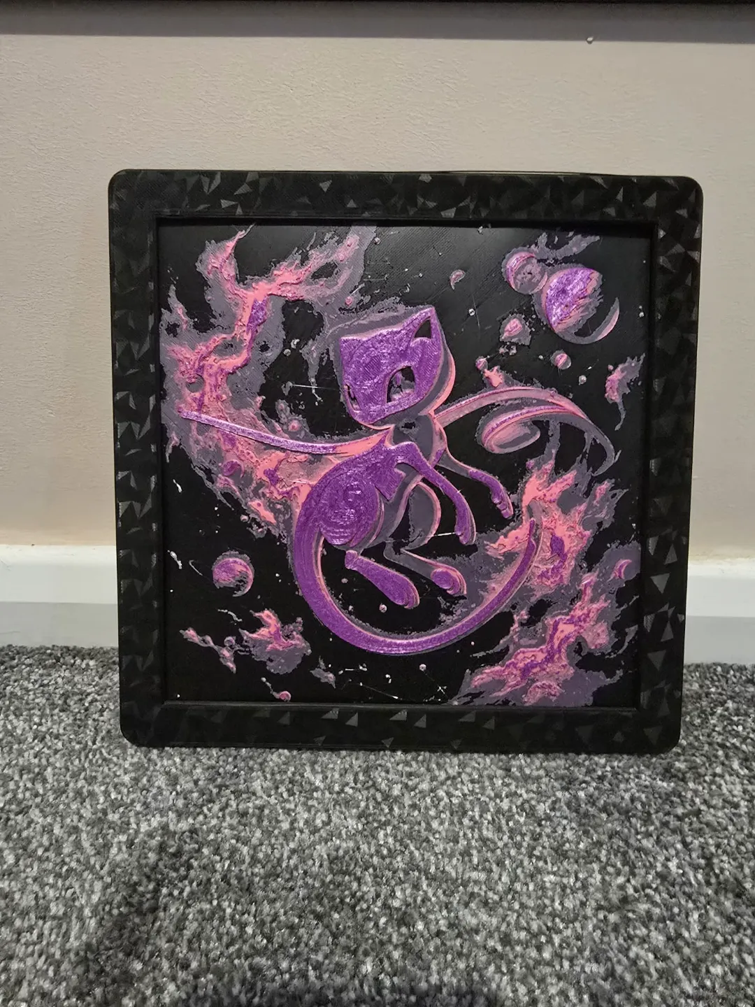 Pokémon Mew in space hue forge
