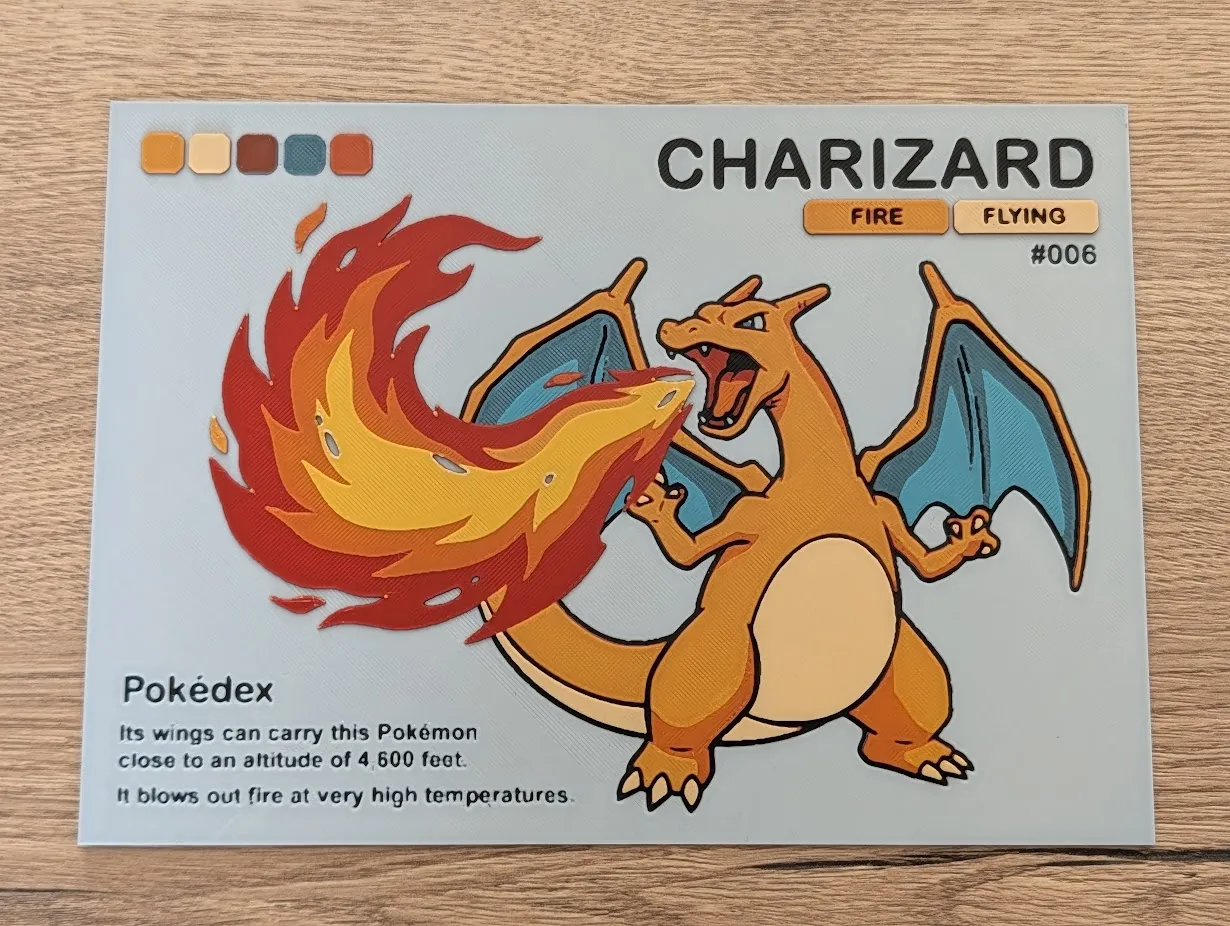 Charizard Hueforge & Frame